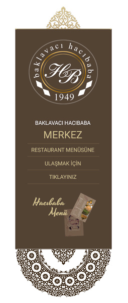 Merkez Restaurant Menüsü